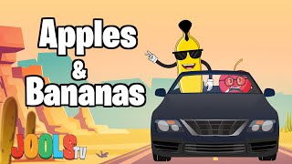 Apples and Bananas Song  Jools TV Nursery Rhymes  Kids Songs  Trapery Rhymes [upl. by Augie]