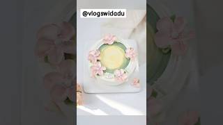 How To Make Normal Cake Designcake food cakedecoratingtutorials cakearttutorials trending [upl. by Mommy]