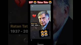 RIP 😭 Ratan Tata ratantata viralvideo trandingshorts shortsfeed rip news [upl. by Adnolrehs]