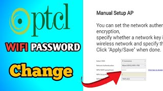 How To Chang Ptcl Wifi Password 2024Wifi k Password Keisa Change kera wifi wifipassword hacker [upl. by Cressy]