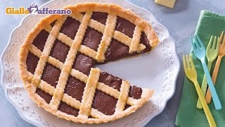 CROSTATA ALLA NUTELLA  Ricetta facilissima [upl. by Iz975]