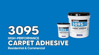 ROBERTS® 3095 HIGHPERFORMANCE Carpet Adhesive [upl. by Ocirred]