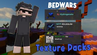 TOP 3 TEXTURES PACKS para BEDWARS  ¿Full Fps  Hypixel Bedwars [upl. by Stanislaus]