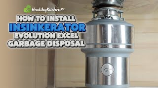 How to install the InSinkErator Evolution Excel 1 HP Garbage Disposal  Using Plumber’s Putty [upl. by Trebliw102]