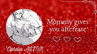 Mommy gives you aftercare F4A ASMR Mommy voice Gentle reassurance Comfort￼ Rain sounds [upl. by Iaria832]