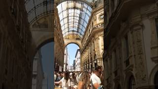 GALLERIA VITTORIO EMANUELE II MILAN ITALY viralvideo travel vacation short shortvideo viral [upl. by Gnolb]