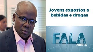 Fala Angola  Jovens se entregam às drogas e às bebidas em festas noturnas [upl. by Meter723]