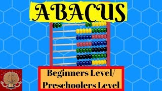 ABACUS How to use an Abacus Abacus for BeginnersPreschoolers [upl. by Yelich]