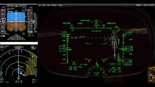 RNAV RNP RWY 08L OOMS part 1 [upl. by Imim]