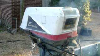 1959 Evinrude 35hp running [upl. by Chavey]