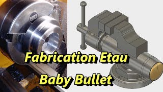 Fabrication Etau Mini Bullet Part 1 [upl. by Annahtur]