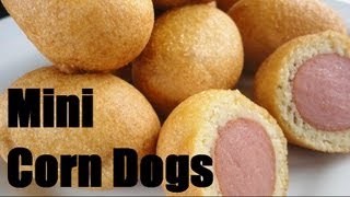 How to Make Mini Corn Dogs [upl. by Kendy]