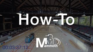 Ice resurfacer WM Mammoth Ice cleaning in under 6 minutes [upl. by Allain]