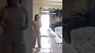 FASHION NOVA FASHION REVIEW fashionnova outfitdiaries haul shorts [upl. by Georges]