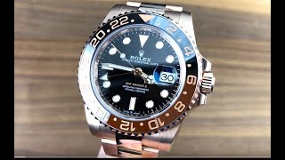 Rolex GMTMaster II quotRootbeerquot 126715CHNR Rolex Watch Review [upl. by Tharp]