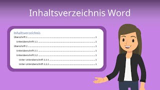 Inhaltsverzeichnis Word erstellen automatisch amp mit Seitenzahl  Studyflix [upl. by Rezeile]