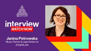 Exploring Blockchain Trends in Eastern Europe  Interview with Janina Petrowska  AIBC East Europe [upl. by Nim]