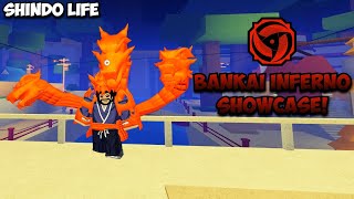 Bankai Inferno Showcase  Shindo Life [upl. by Eloci]