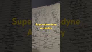 Superheterodyne Assembly ProfDavidJDelosReyes assemblyprocess [upl. by Sucy]