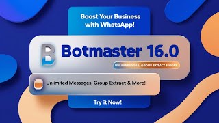 BotMaster 160 Latest version Download Now  Bot Master with Call to Action Button [upl. by Ecam]