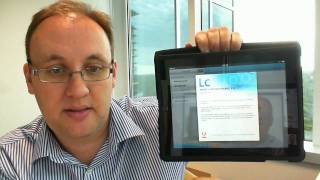 Adobe LiveCycle Mobile for iPad demo [upl. by Farnsworth463]