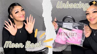 Moon Boot Unboxing  Sizing Pricing amp Are They Worth The Hype [upl. by Catie]