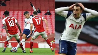 Erik Lamela Goal vs Arsenal RABONA UNREAL [upl. by Enelloc]