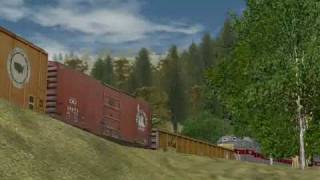 MSTS Railfanning Horseshoe Curve Part 2 [upl. by Vihs]