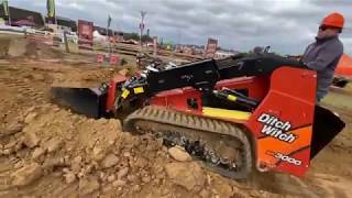 Ditch Witch SK3000 In Action [upl. by Aicined615]