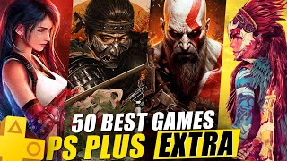 50 BEST PS PLUS EXTRA GAMES PS5 amp PS4 2024 [upl. by Mutz134]