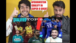 Afg team will qualify in top 8 West Indies Qualified NZ out from wc AFGHAN REACTION [upl. by Anuaik]