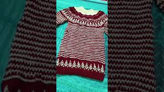 Long Top knitted by Farwa [upl. by Urban]