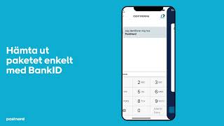 Postnord App legitimera dig i appen [upl. by Naelopan895]