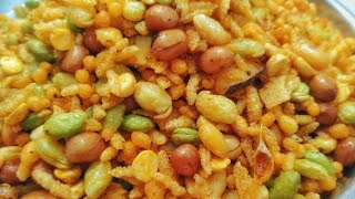 Avalakki Avarekal Chivda Spicy Snaks recipe [upl. by Sperling]