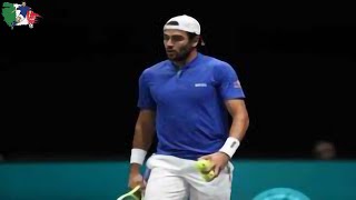 Berrettini arriva il drammatico messaggio post gara [upl. by Llerdnam105]