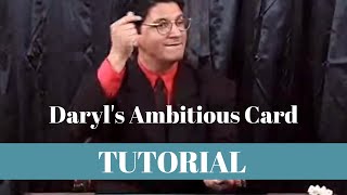 DARYLS AMBITIOUS CARD TUTORIAL [upl. by Monney]