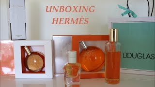 🎁UNBOXING 11  HERMÈS  JEANCLAUDE ELLENA  JOUR  ELIXIR des MERVEILLES  L’AMBRE des MERVEILLES [upl. by Ettennan]