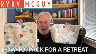 HOW TO Pack for a Cross Stitch Retreat [upl. by Stich]