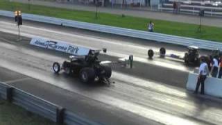 Dixon vs Huck at Alaska Raceway Park 2009 09 07 [upl. by Nylloc759]