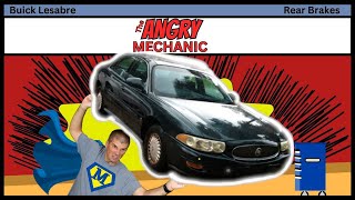 Buick Lesabre Rear Brakes Complete Step By Step Thorough AF brakes brakerepair buick diy [upl. by Ahsinak401]