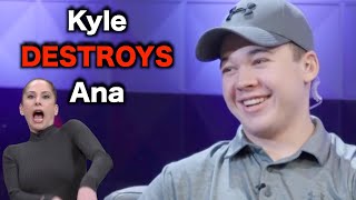 Kyle Rittenhouse Laughs At Ana Kasparian [upl. by Laryssa]