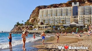 Gran Canaria Playa Taurito Beach  Waterpark  We❤️Canarias [upl. by Aikemat792]