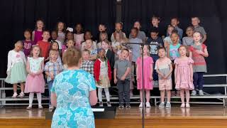 East Elementary Kindergarten Spring Concert 2023 [upl. by Trutko]