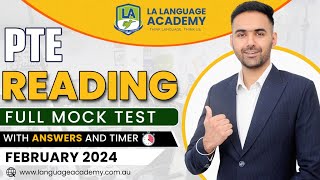 PTE Reading Full Mock Test with Answers  February 2024  Language academy PTE NAATI IELTS Experts [upl. by Powell642]