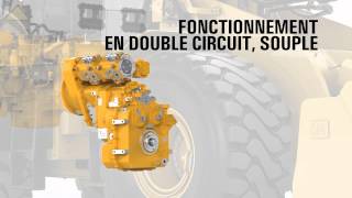 Cat® 966K XE Wheel Loader  Transmission French [upl. by Annayat]