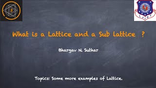 What is a Lattice amp a Sub Lattice in Hasse Diagram of POSET   Examples  Discrete Maths  Part 2 [upl. by Reidid814]