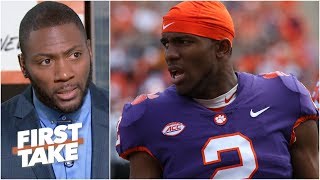 Kelly Bryant chose to leave Clemson so he doesn’t deserve a ring – Ryan Clark  First Take [upl. by Drusie]