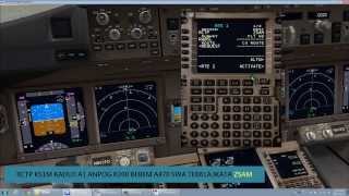 使用 FlightSim Commander 9 規劃航路 PMDG 777 FMC輸入篇 [upl. by Aneba155]