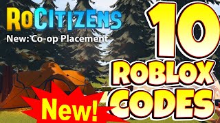 RoCitizens Roblox 10 SECRET CODES ALL WORKING CODES [upl. by Dulla]