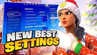 NEW BEST Controller Settings For Fortnite Chapter 5 PS4PS5XboxPC [upl. by Acined270]